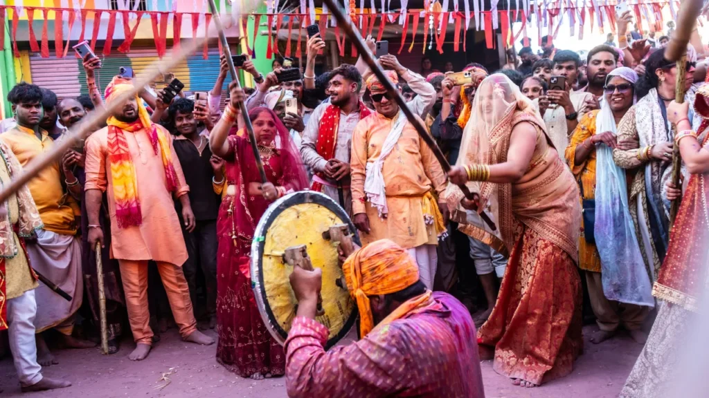 Lathmar Holi in Barsana