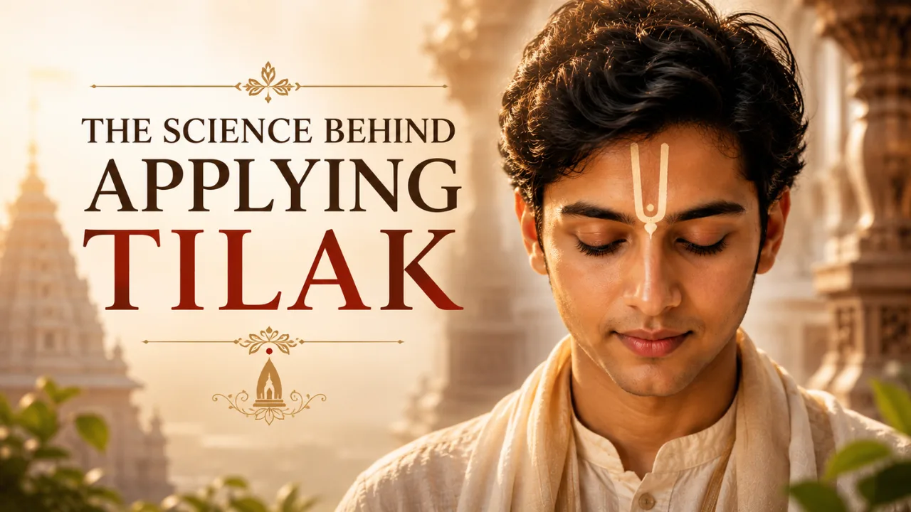 Science Behind Tilak: Power of the Forehead Energy Point in Hinduism