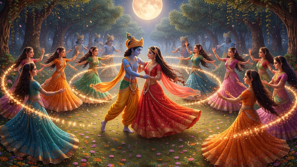 Why Raas Leela Is Not Just a Dance — The Deep Spiritual Meaning Behind It