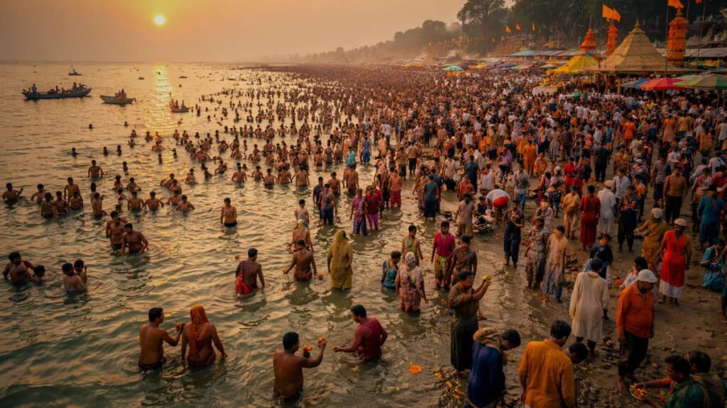 Gangasaga, Makar Sankranti