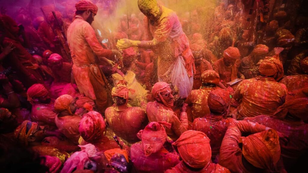 Vrindavan holi