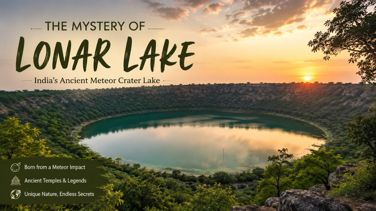 Mystery of Lonar Lake: Secrets of India’s Meteor Crater
