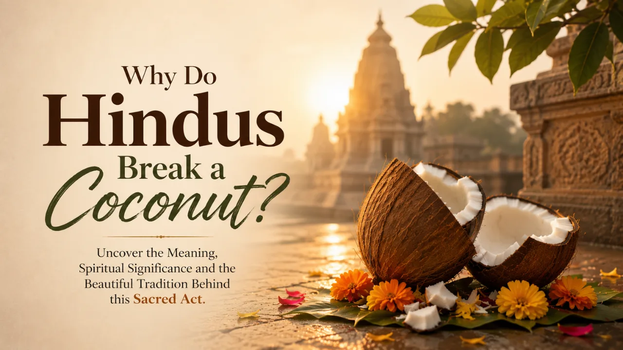 Why Do Hindus Break a Coconut? Meaning, Importance & Symbolism