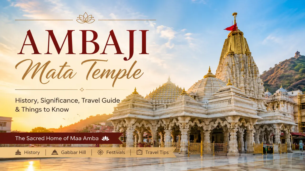 Ambaji Mata Temple, Gujarat: History, Significance & Travel Guide