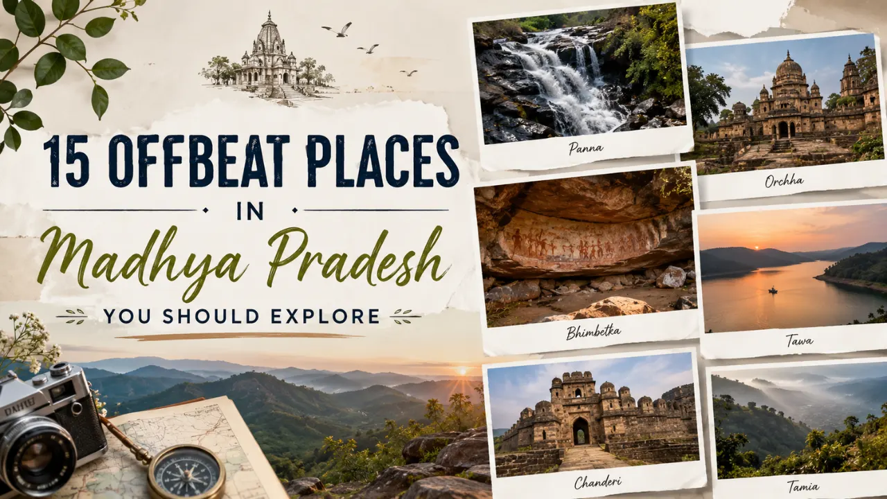 15 Offbeat Places in Madhya Pradesh You Must Visit