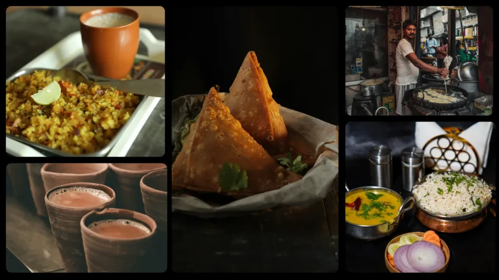 Food in bhedaghat
