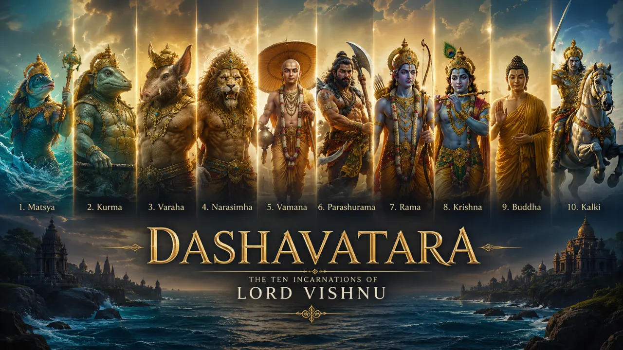 Dashavatara of Lord Vishnu