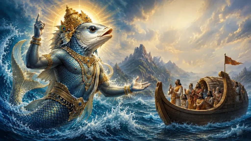 Matsya Avatar of Lord Vishnu