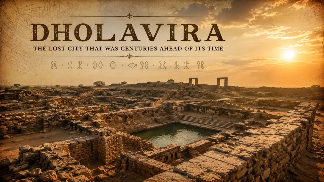 The lost city Dholavira