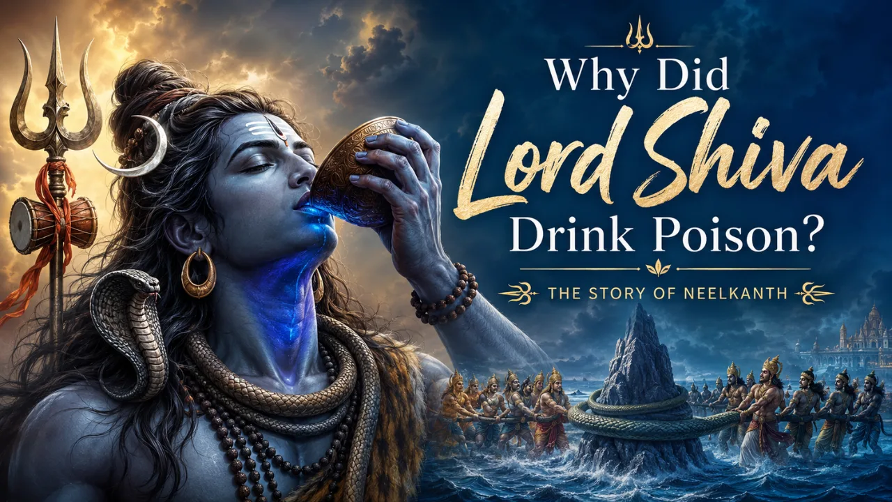 Why Did Lord Shiva Drink Poison