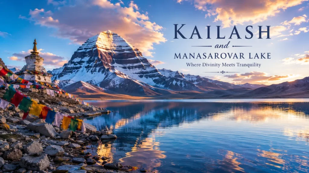 Kailash Parvat and Manasarovar Lake