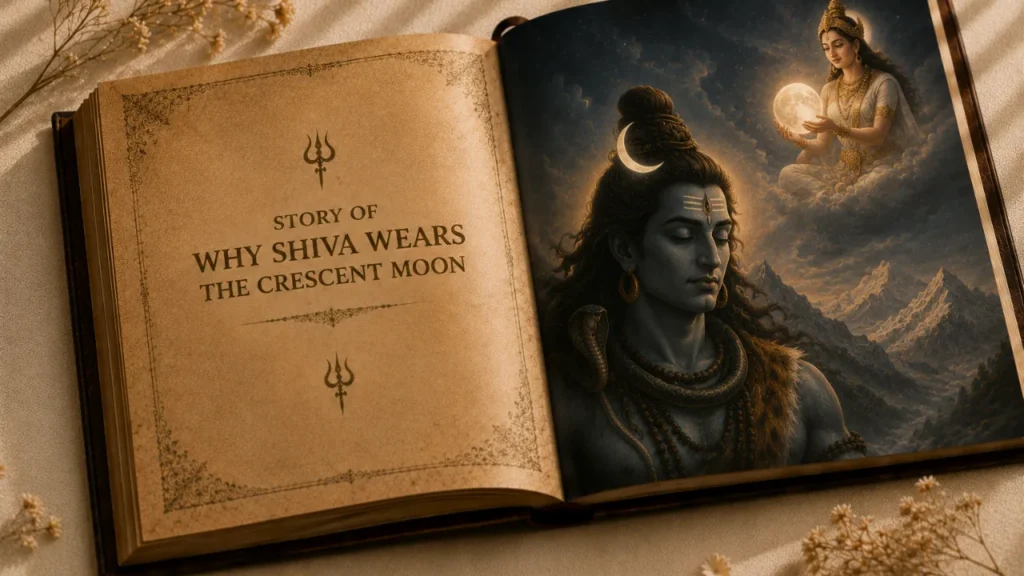 Why Shiva Wears the Crescent Moon