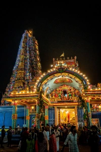 Festival celebrations at Meenakshi Amman Temple